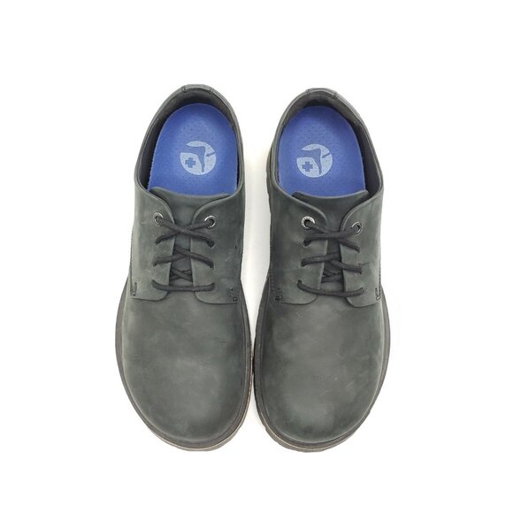 Birkenstock Highwood Lace Low Men’s Oxford Black Nubuck Leather Shoes 42 N US 9 main image 9
